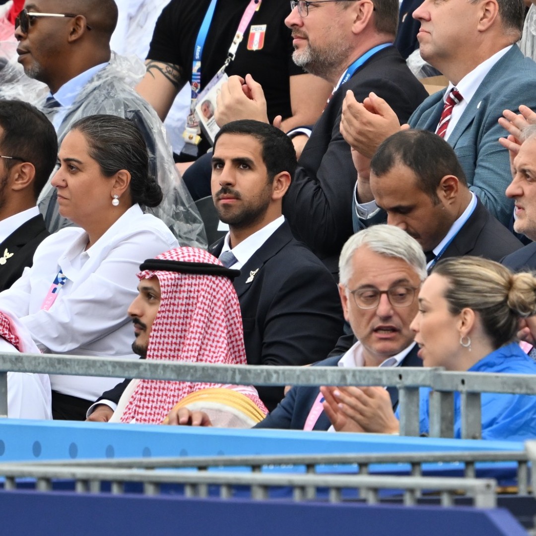 Chairman of the Kuwait Olympic Committee Sheikh Fahad Nasser Sabah Al-Ahmad Al-Sabah