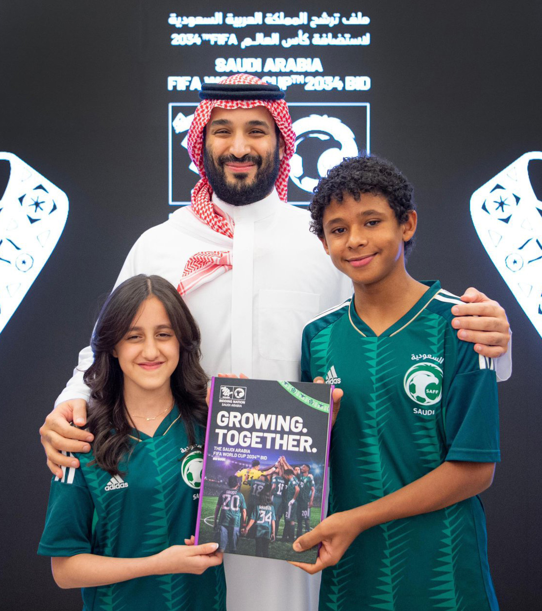 Saudi Crown Prince endorsed Saudi Arabia's bid to host the FIFA World Cup 2034