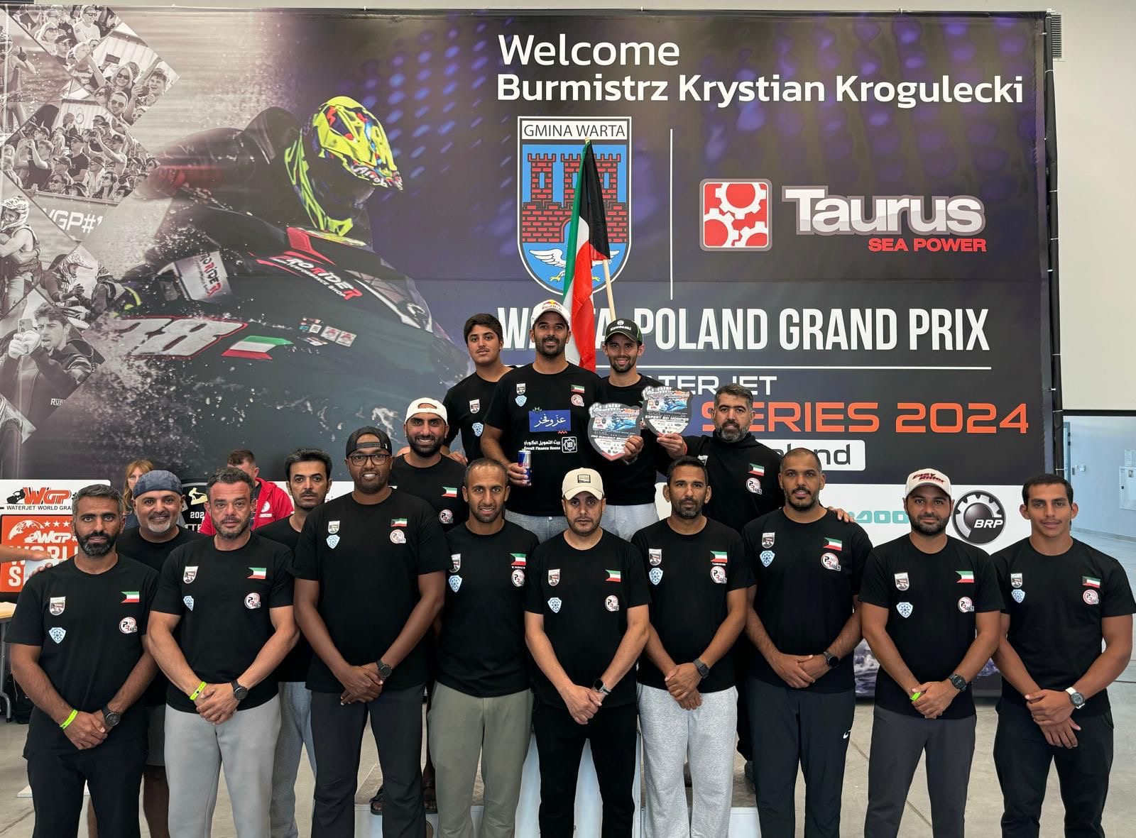 Kuwaiti jet skiers win 3rd place in European championship's 1st round