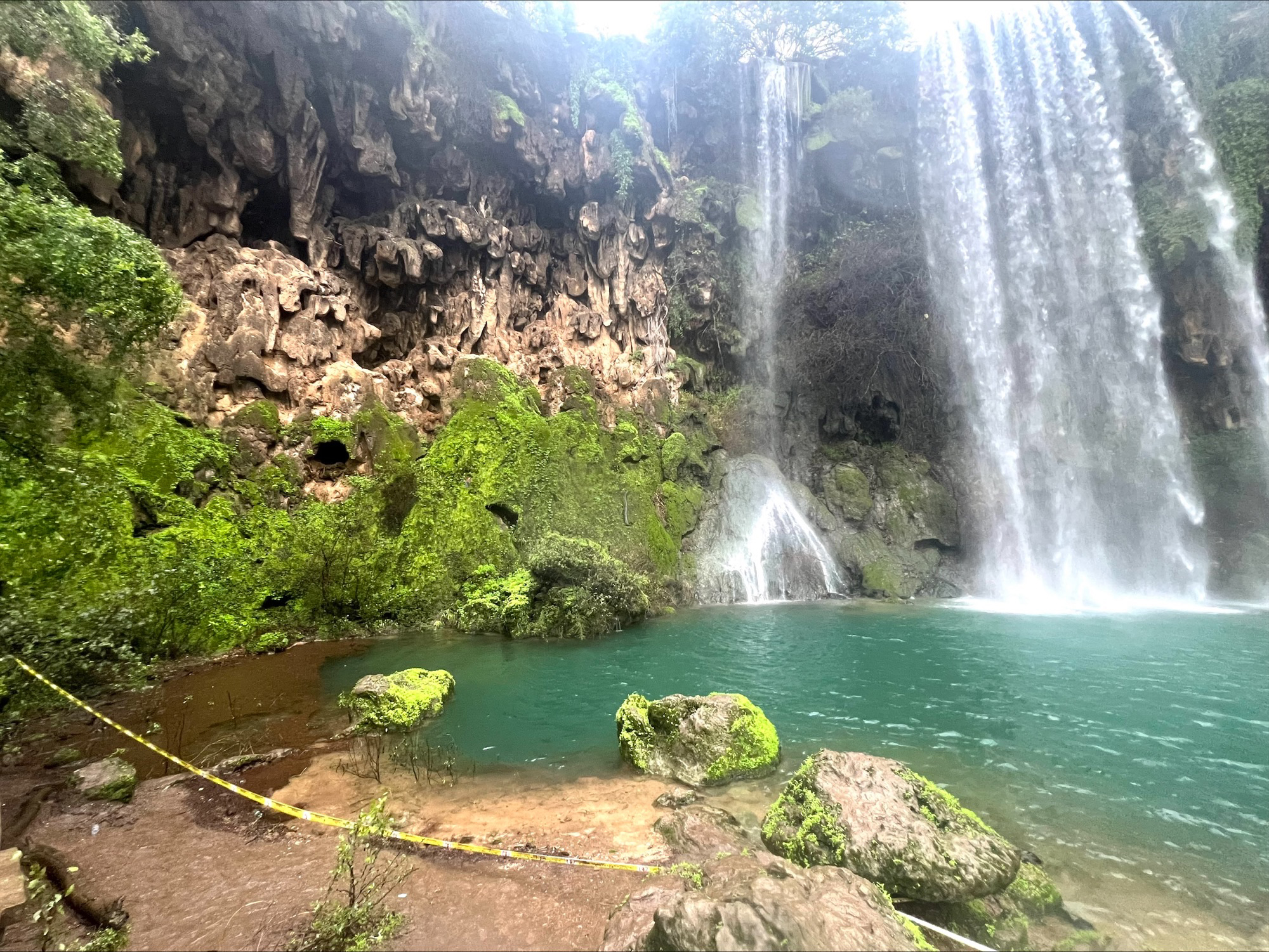 One of the most famous water springs in the Dhofar Governorate