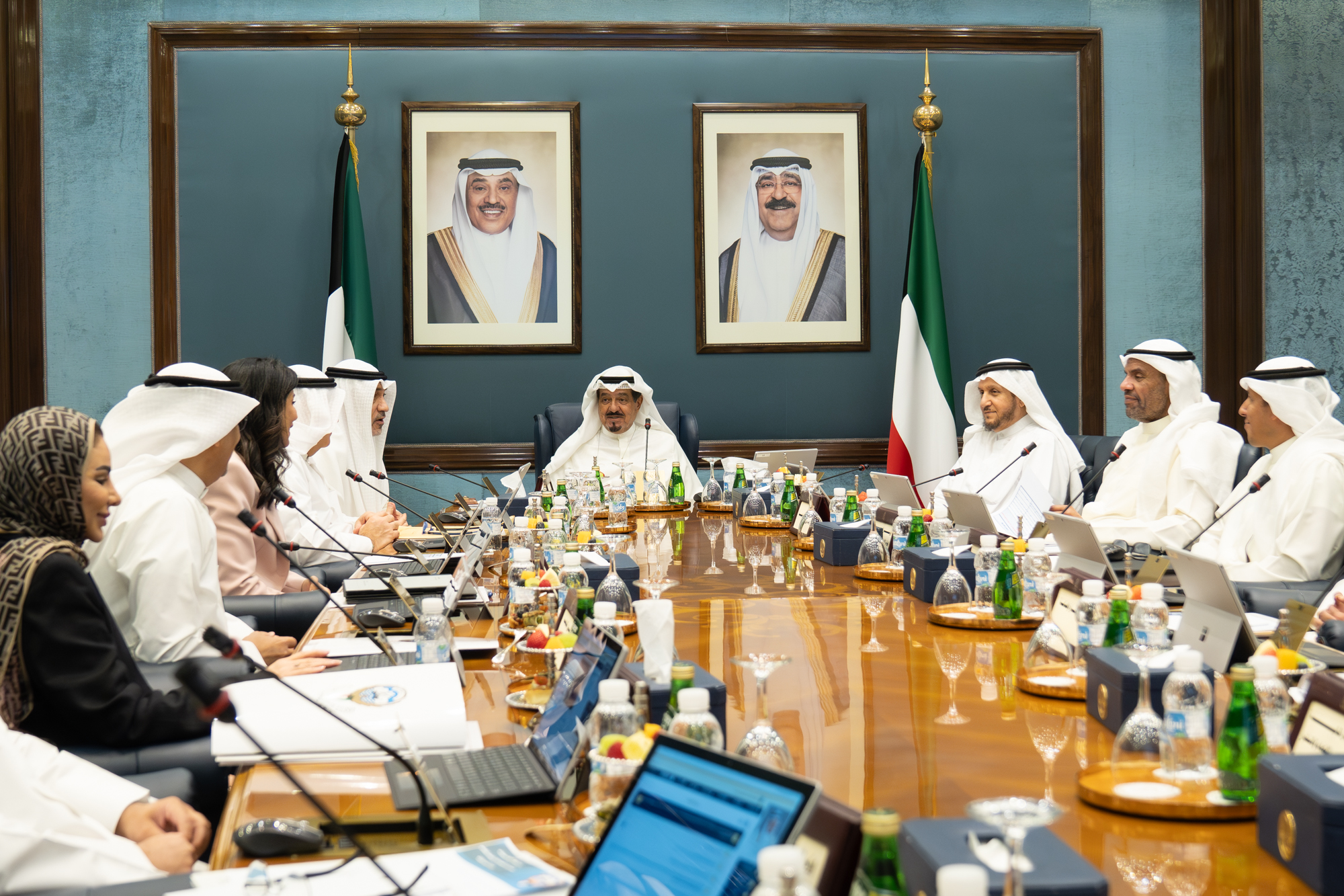 Kuwaiti Cabinet meeting