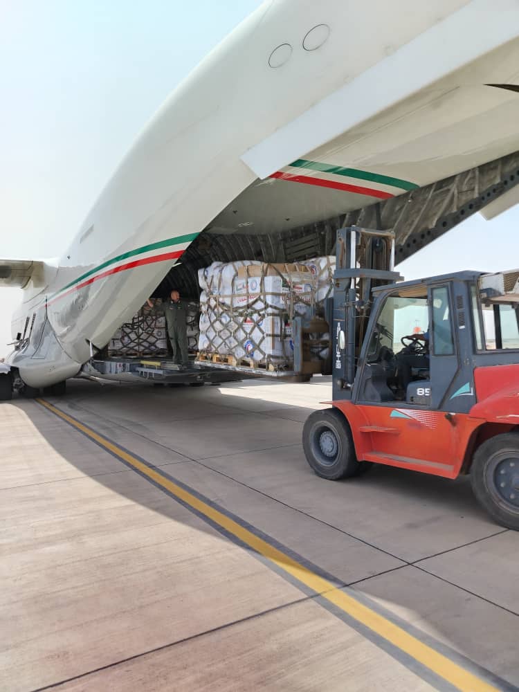 Kuwaiti aid planeload arrives in Sudan