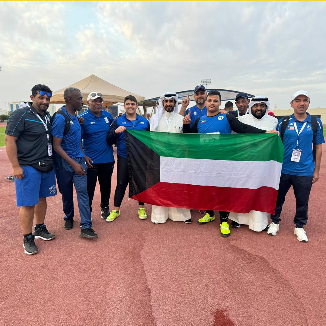 Kuwait's Al-Qahtani wins gold at Arab athletic championship