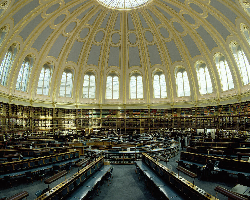The Reading Room's lobby in the British Museum