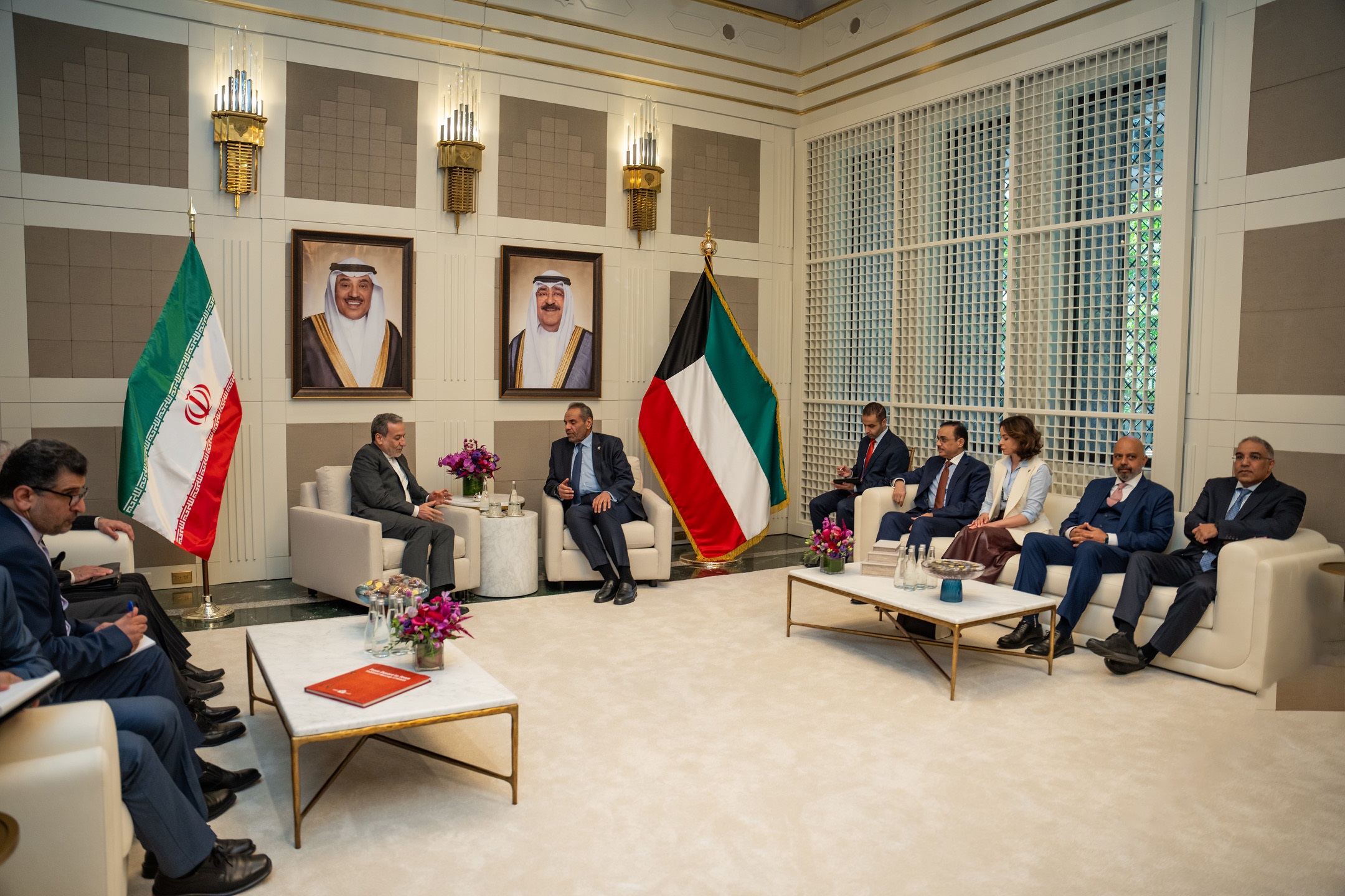 Kuwait's Foreign Minister Abdullah Al-Yahya meets with his Iranian counterpart on margins of the 79th session of the UN General Assembly in New York