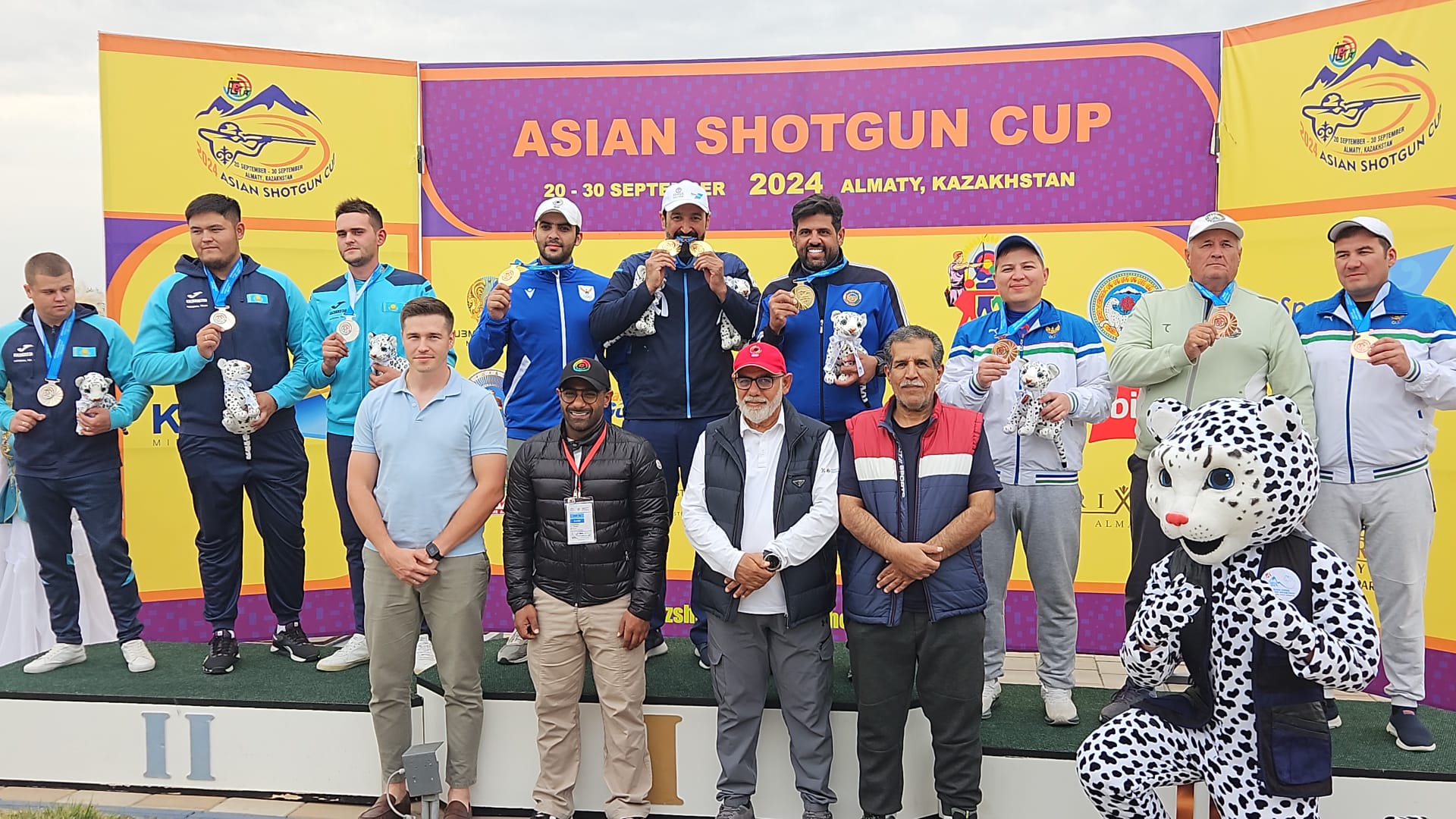 Kuwaiti shooting team won two gold medals