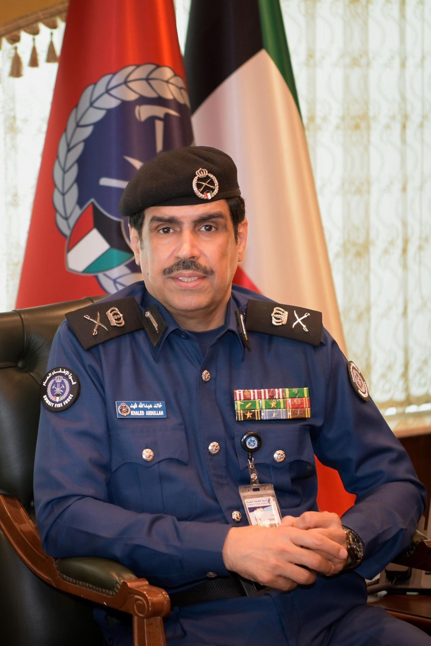 Acting Chief of Kuwait Fire Force (KFF) Lieutenant General Khaled Fahad