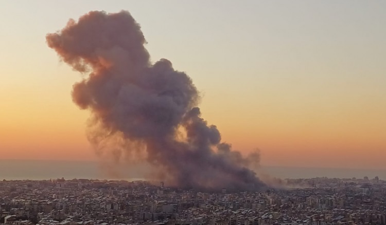 Raid on the southern suburbs of Beirut