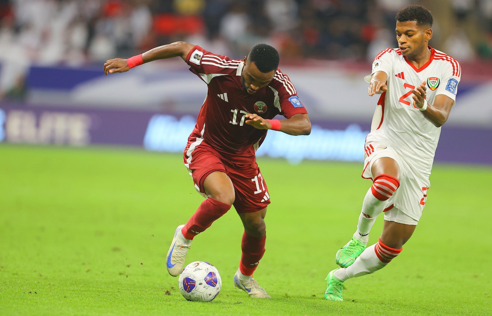 جانب من المباراة