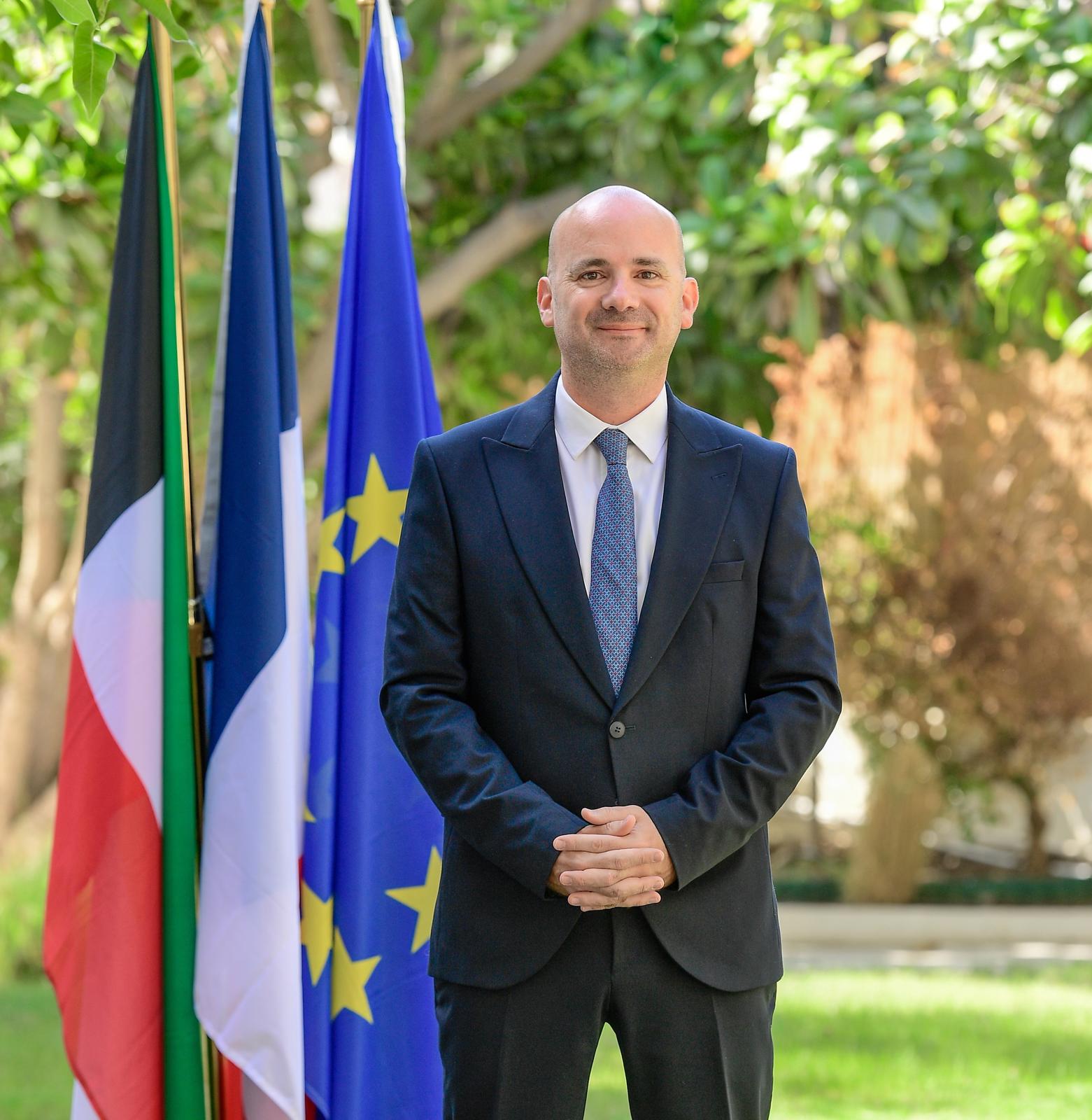French Ambassador to Kuwait Olivier Gauvin