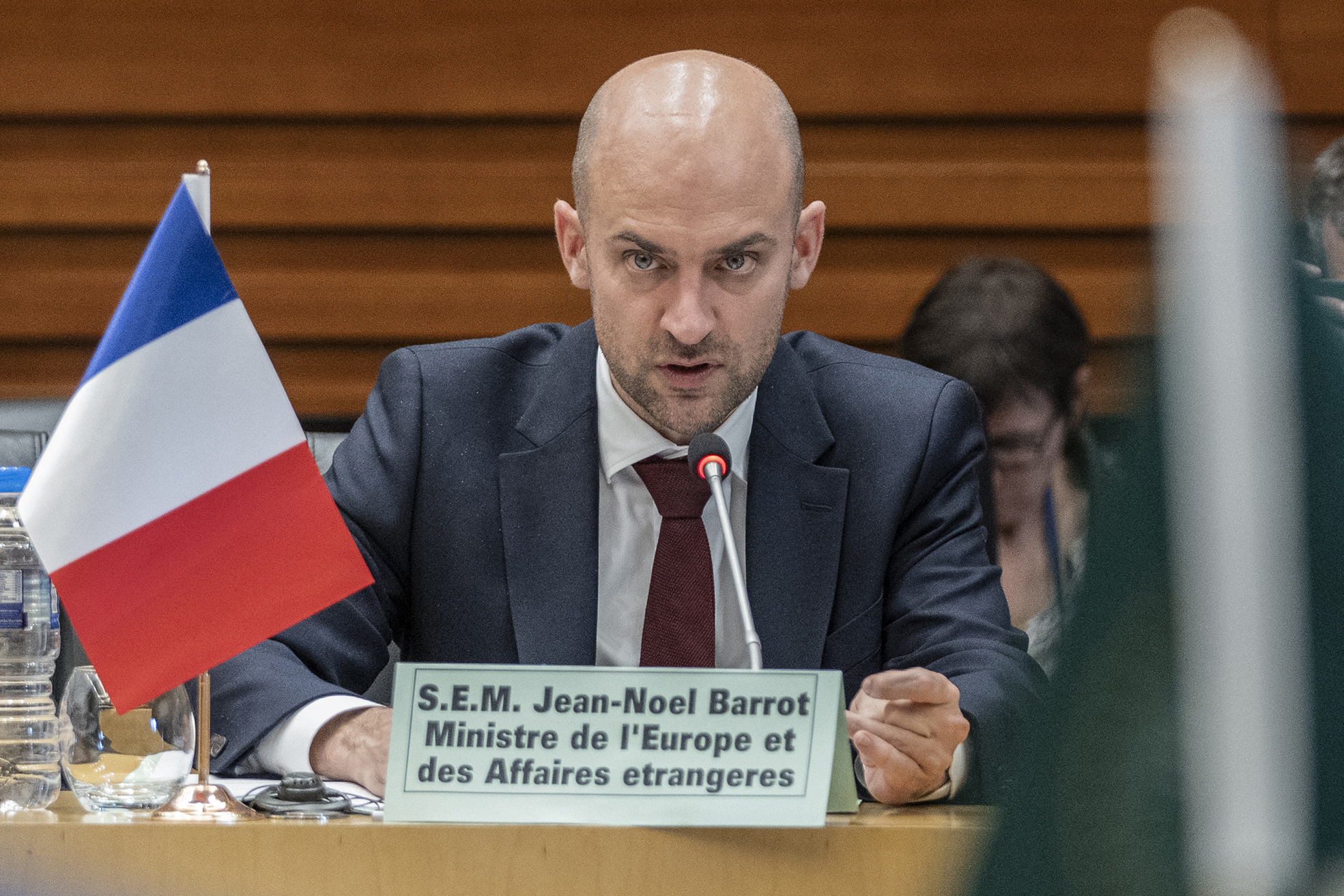 وزير الخارجية الفرنسي جان نويل بارو