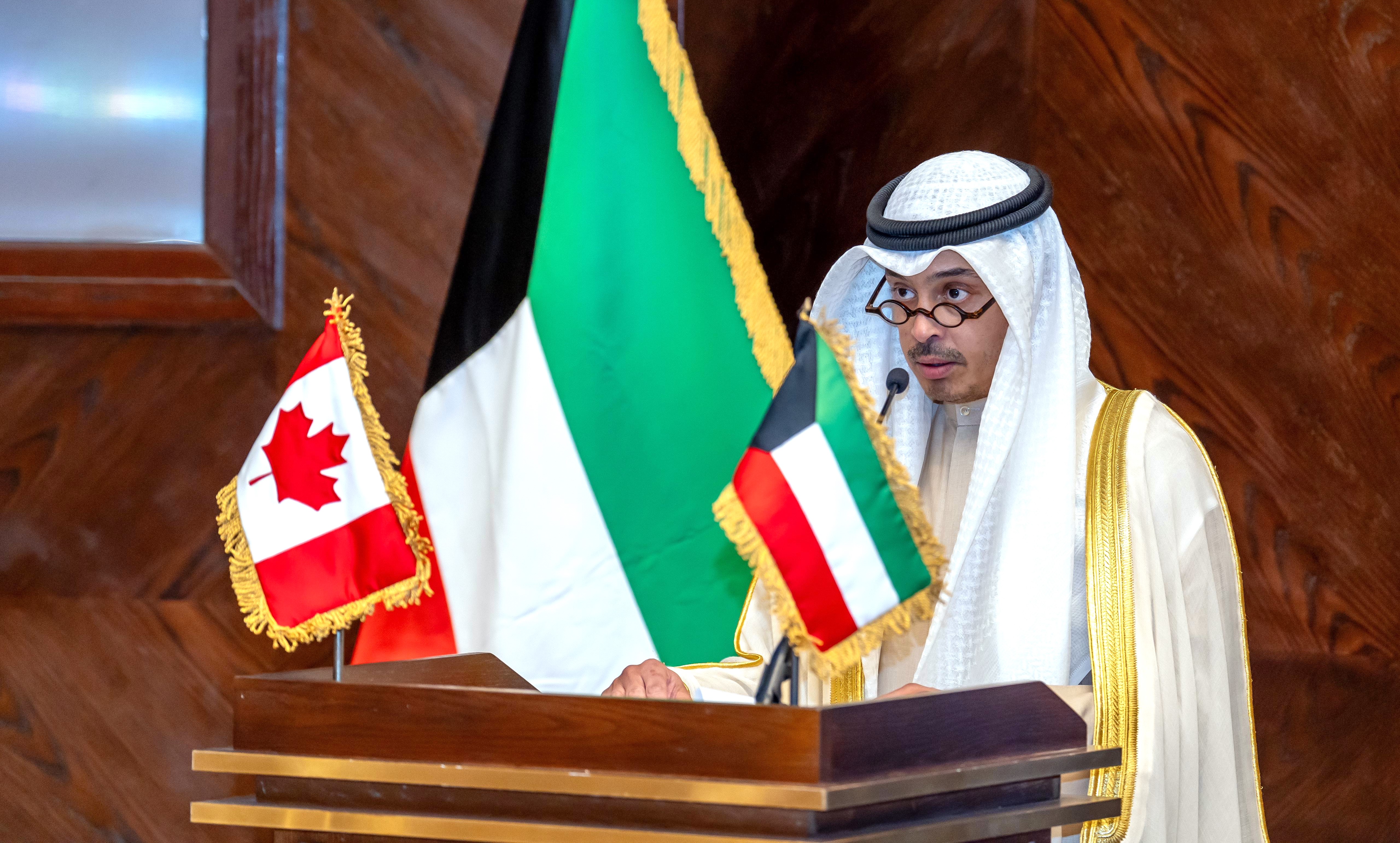 Le ministre adjoint des Affaires étrangères Aux affaires des deux Amériques, Nawaf Al-Ahmad.