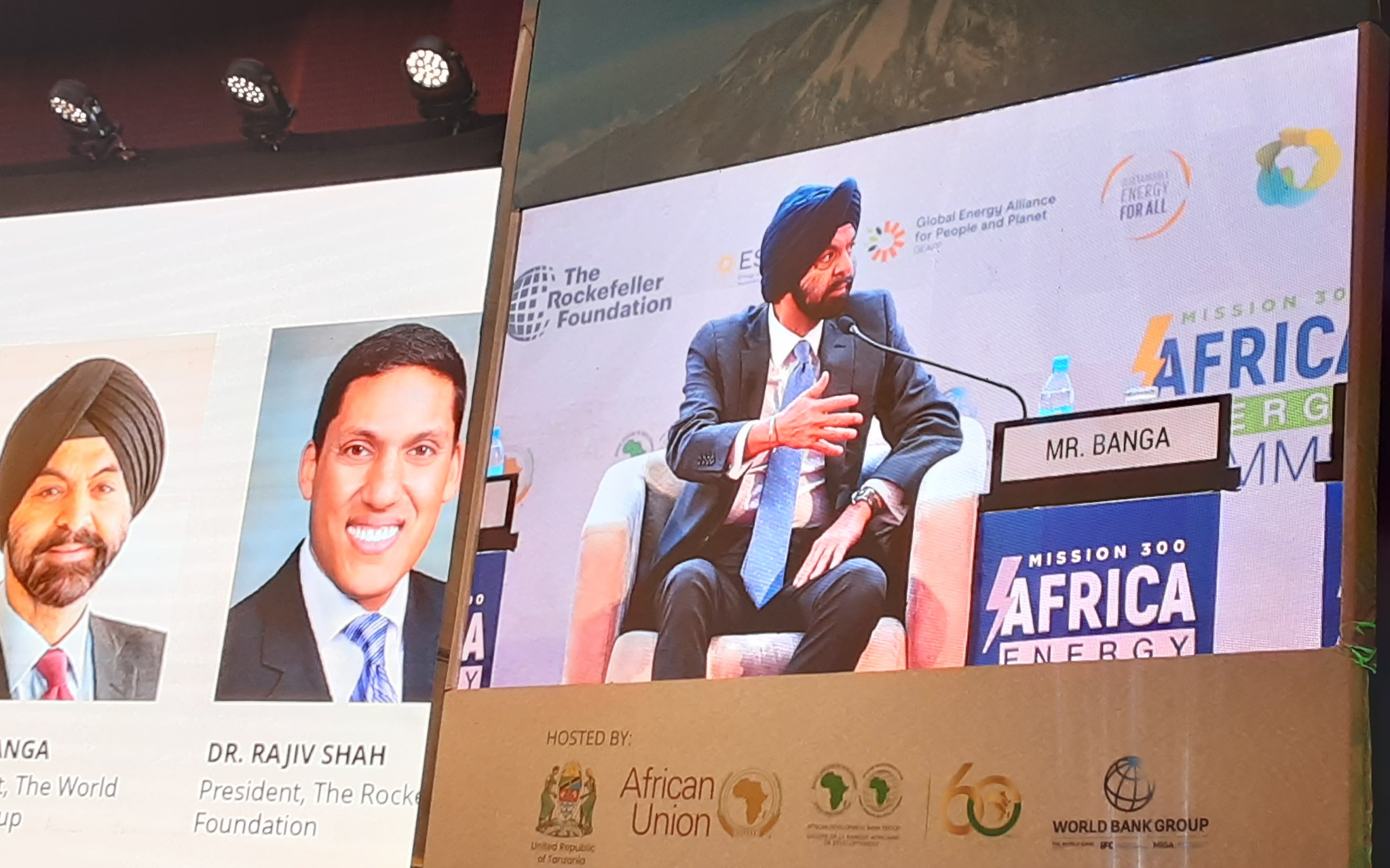 Participants of the Energy Summit in Tanzania