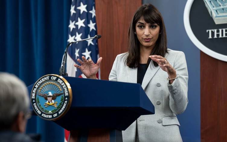 المتحدث باسم «بنتاغون» سابرينا سينغ 