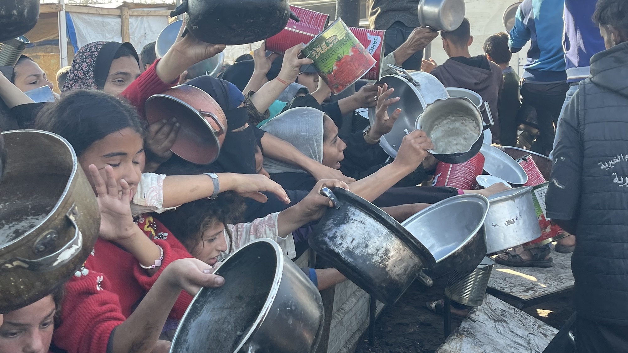 Over a million Palestinians experience severe wasting symptoms of widespread hunger