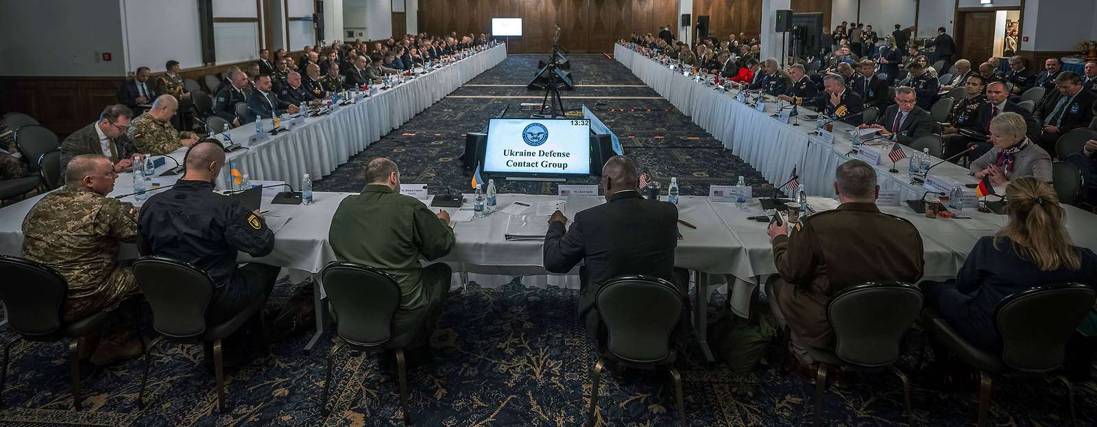 "Contact Group on Ukraine" meeting at the US military base in Germany
