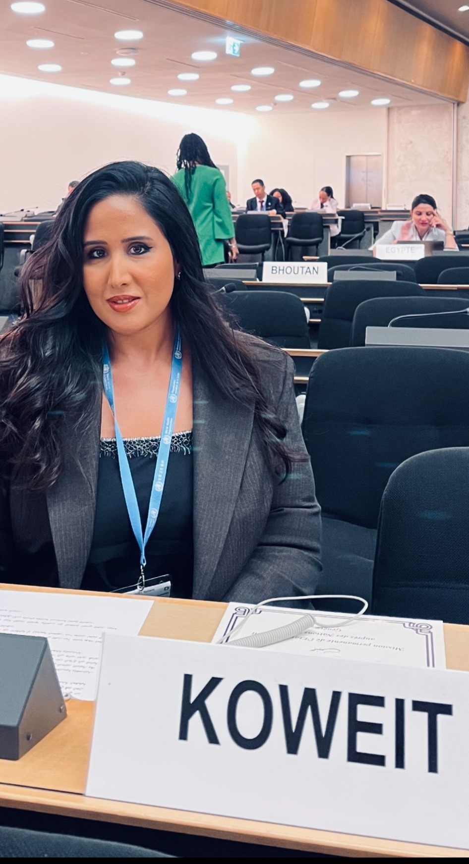 L’attachée diplomatique Heba Al-Sabah
