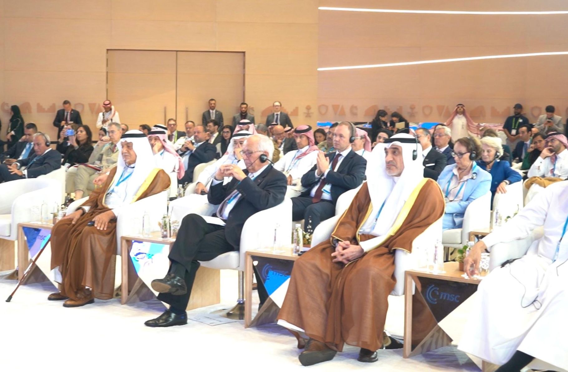 ممثل سمو رئيس الوزراء خلال مشاركته في مؤتمر ميونخ للأمن بمدينة العلا