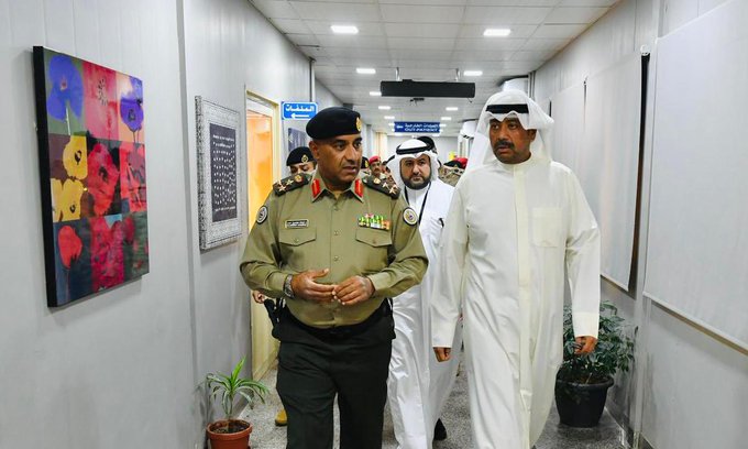 وزير الدفاع يزور مديرية طبابة المنطقة الشمالية (المجمع الطبي العسكري الشمالي)