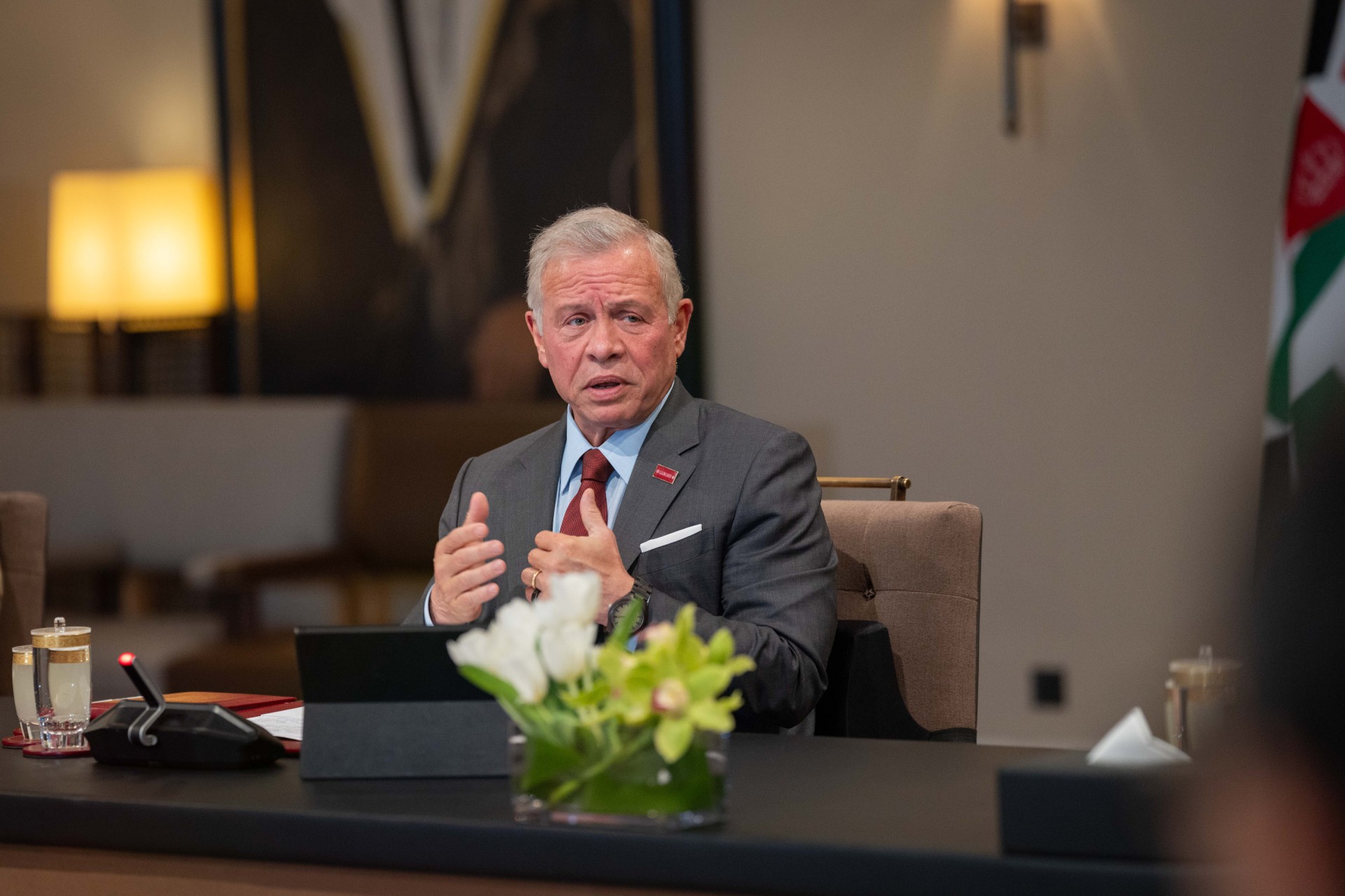 Jordanian King Abdullah II