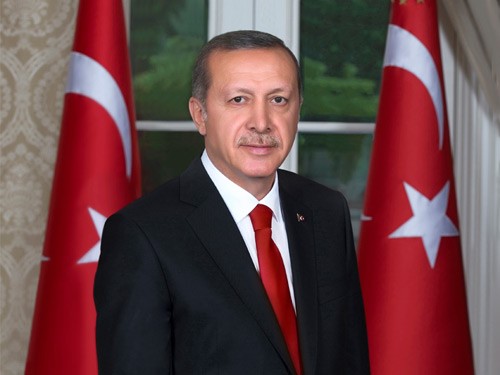الرئيس التركي  رجب طيب أردوغان