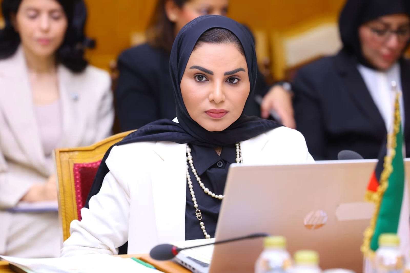 وزيرة الشؤون الاجتماعية وشؤون الأسرة والطفولة ورئيسة المجلس الأعلى لشؤون الأسرة الدكتورة أمثال الحويلة