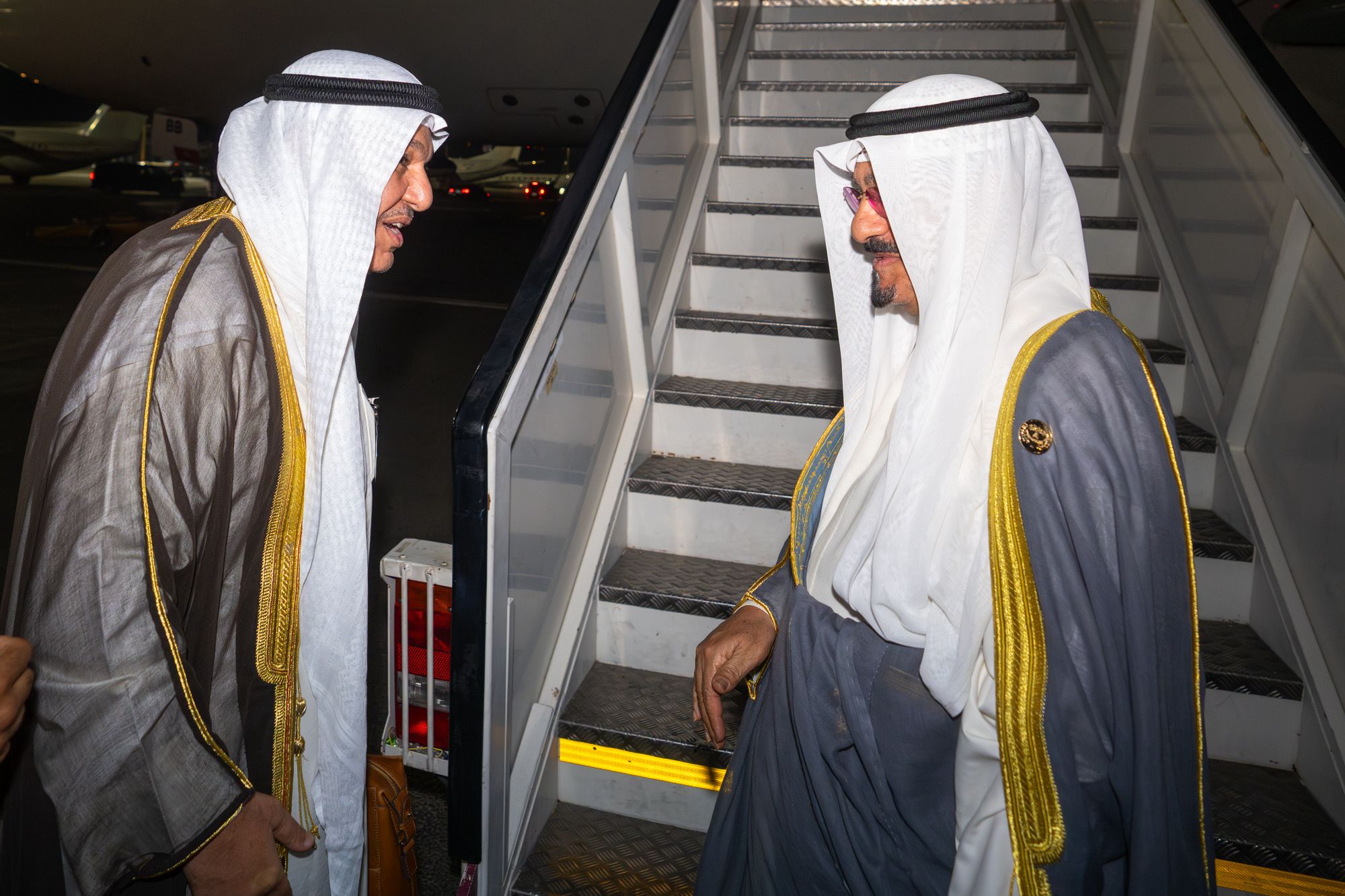 ممثل سمو أمير البلاد سمو رئيس مجلس الوزراء يغادر مصر بعد ترؤس وفد دولة الكويت المشارك في قمة شرم الشيخ للسلام