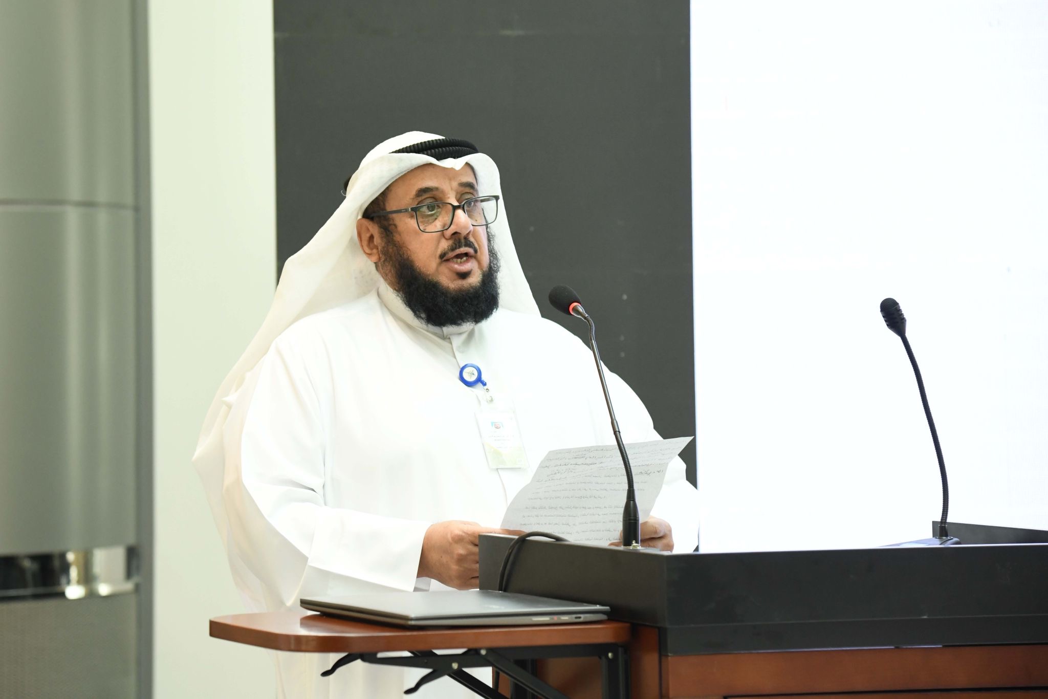 - عميد مصادر المعلومات والتقنيات الدكتور فوزي بوفرسن في كلمة له خلال ملتقى “المكتبات الأكاديمية والذكاء الاصطناعي إبداع وابتكار”