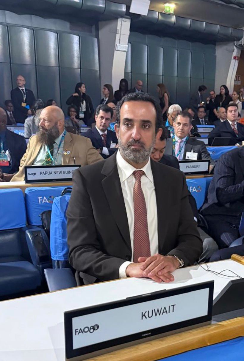 سفير دولة الكويت لدى إيطاليا ناصر القحطاني