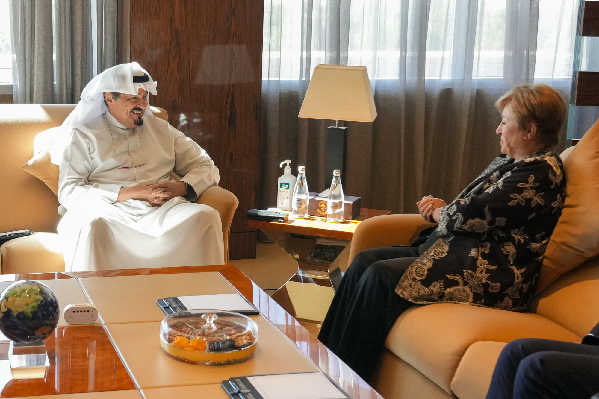 Kuwait PM receives IMF Director