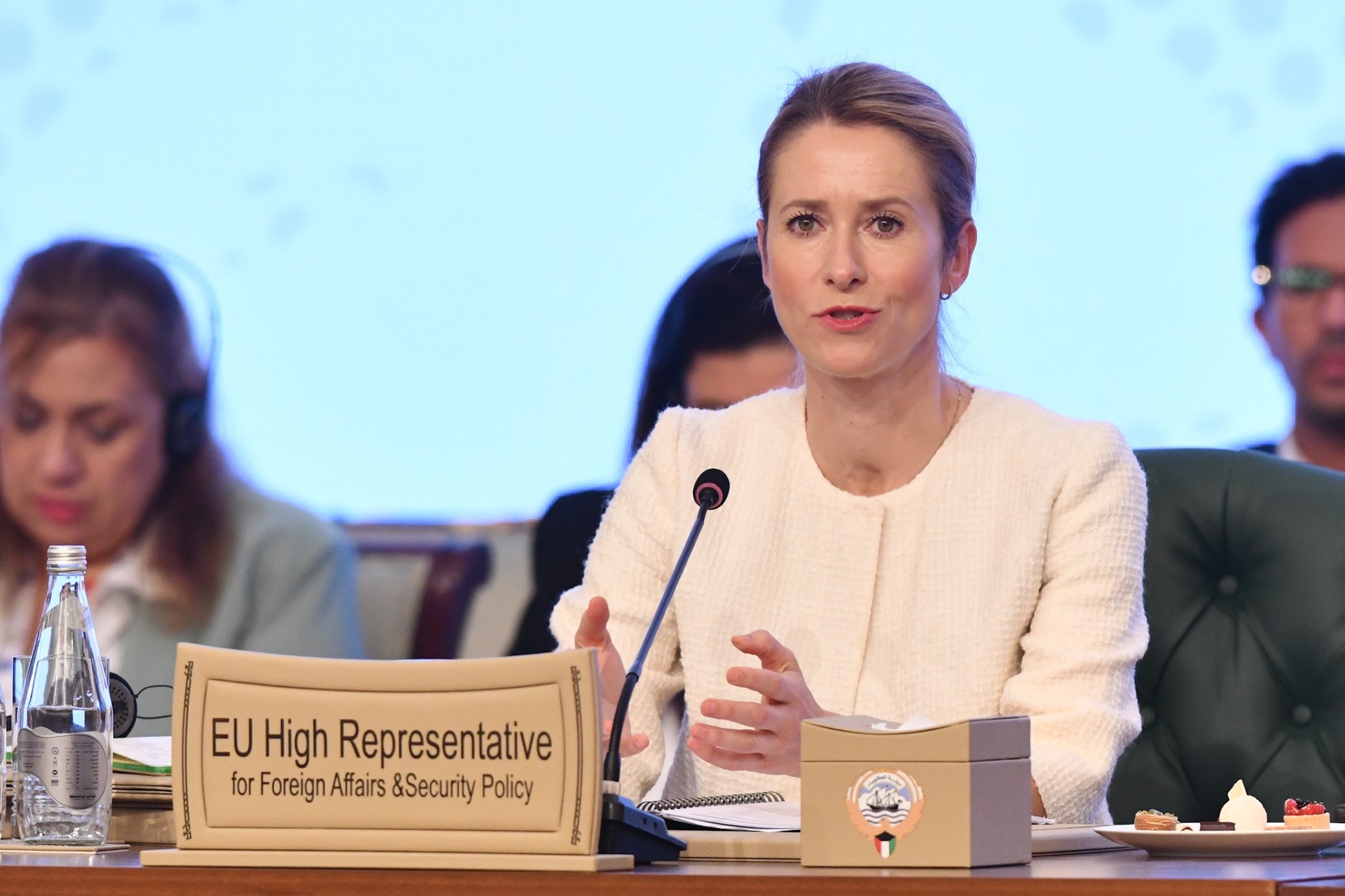 La haute représentante de l’UE, Kaja Kallas.