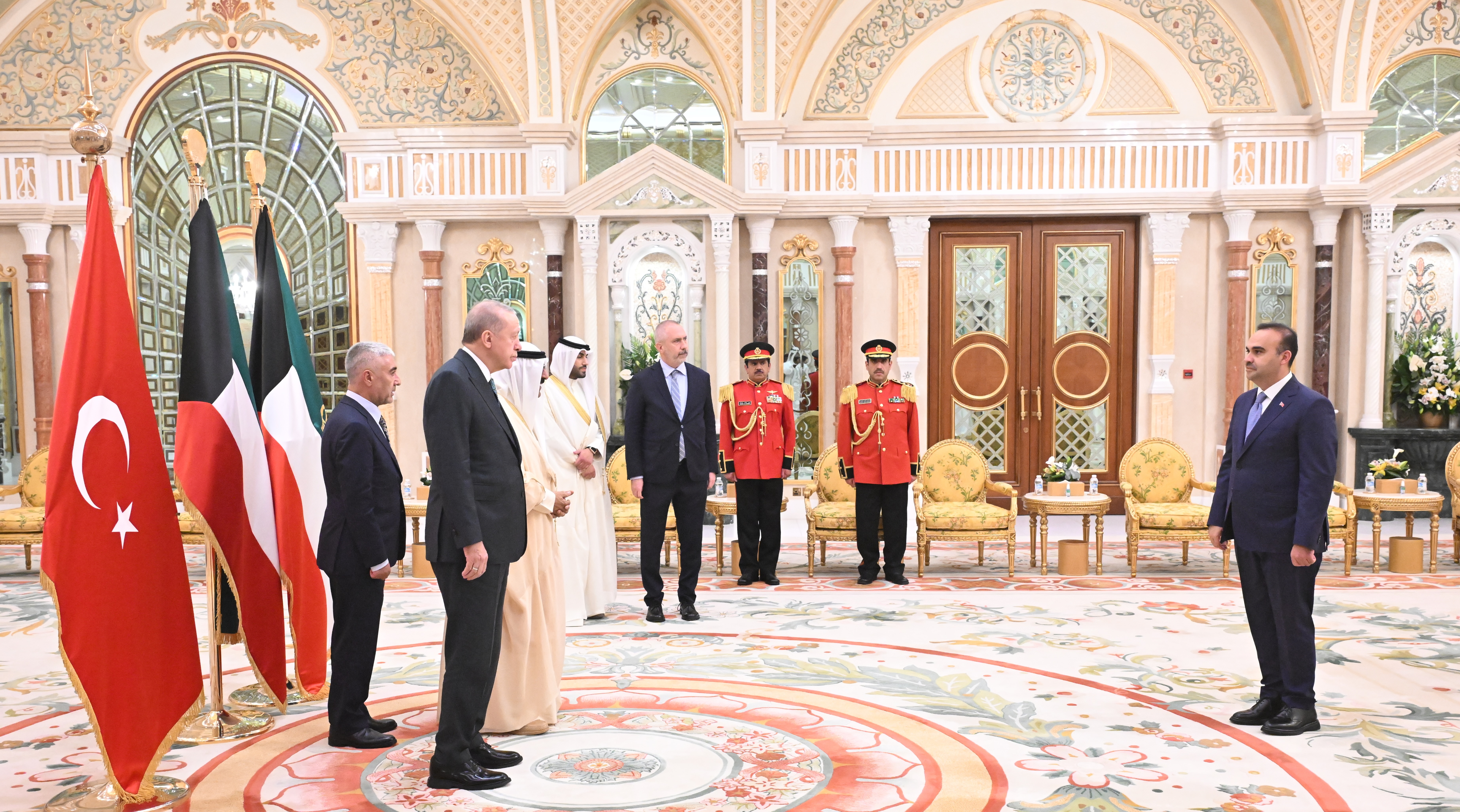 Kuwait Amir holds banquet in honor of visiting Turkish President Recep Tayyip Erdogan