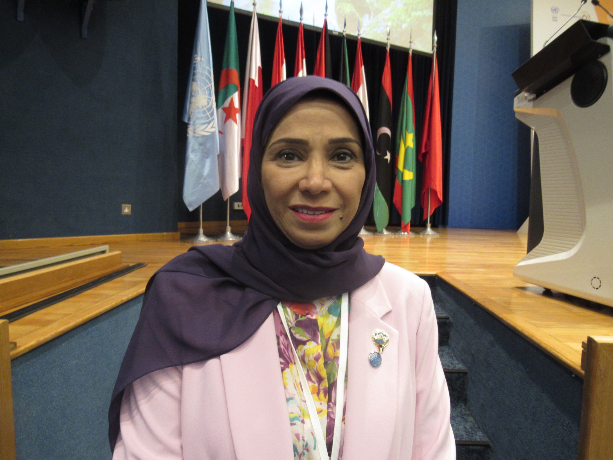 Kuwaiti expert Rehab Bouresli