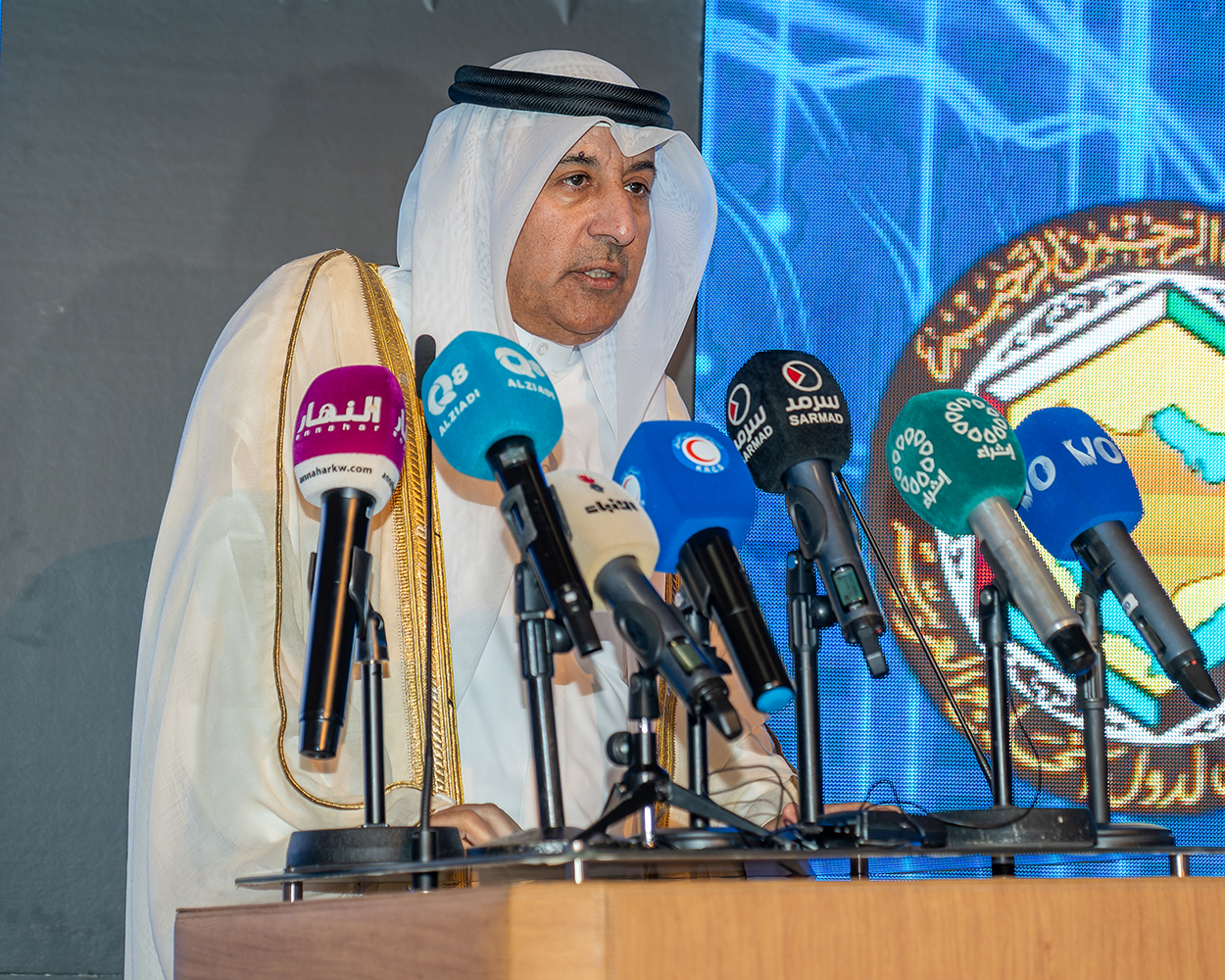 Kuwait's Assistant Foreign Minister for Consular Affairs Affairs Aziz Al-Daihani