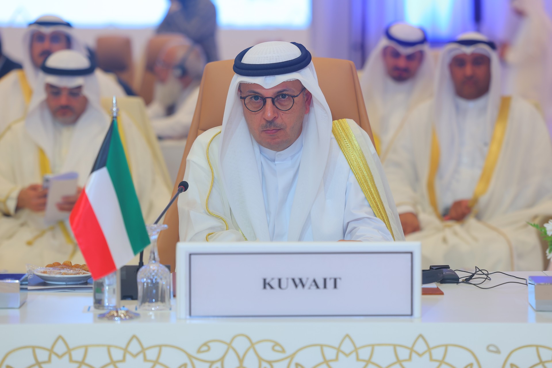 Le ministre de l’Electricité, de l’Eau et des Energies renouvelables, Sabih Al-Mukhaizeem