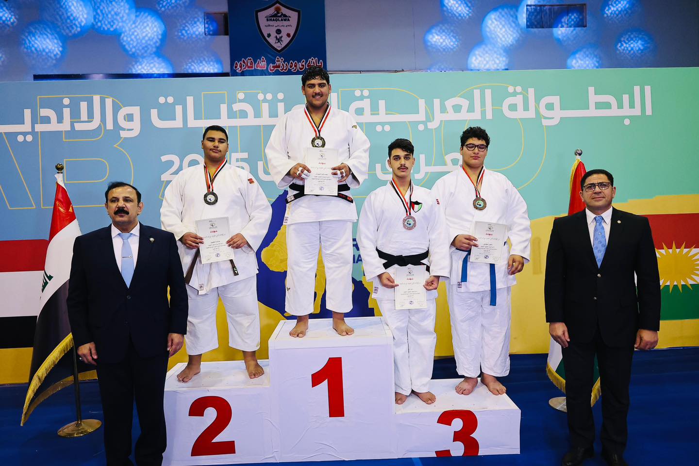 هيمنة كويتية على المراكز الأولى للبطولة العربية للجودو في أربيل