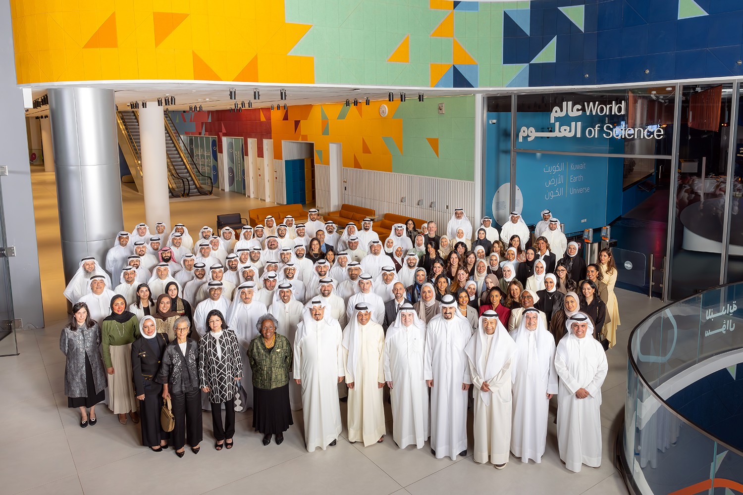 His Highness the Prime Minister Sheikh Ahmad Abdullah Al-Ahmad Al-Sabah patronizes and attends KFAS meeting