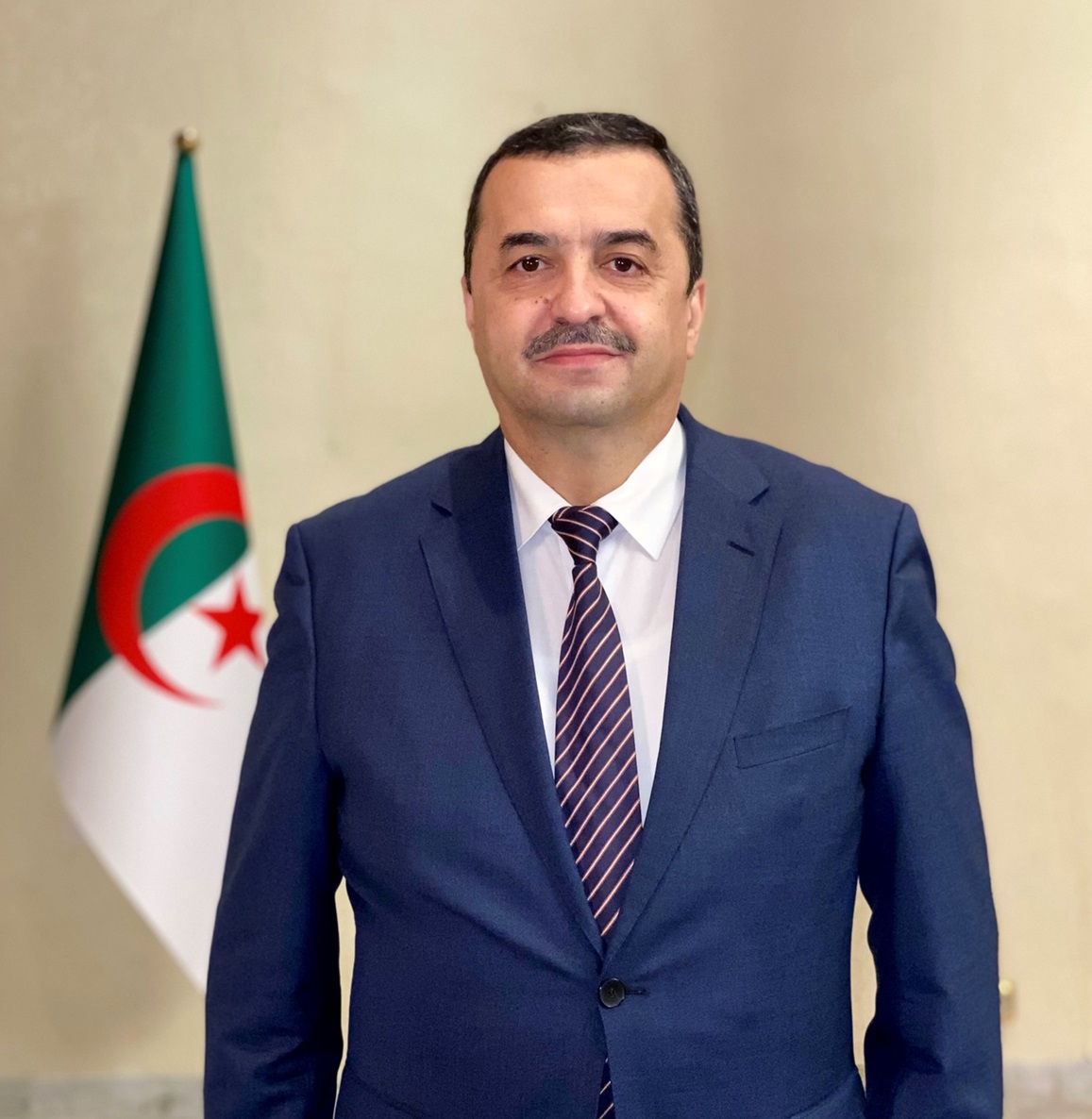 Algeria's Minister of Hydrocarbons and Mines Mohamed Arkab