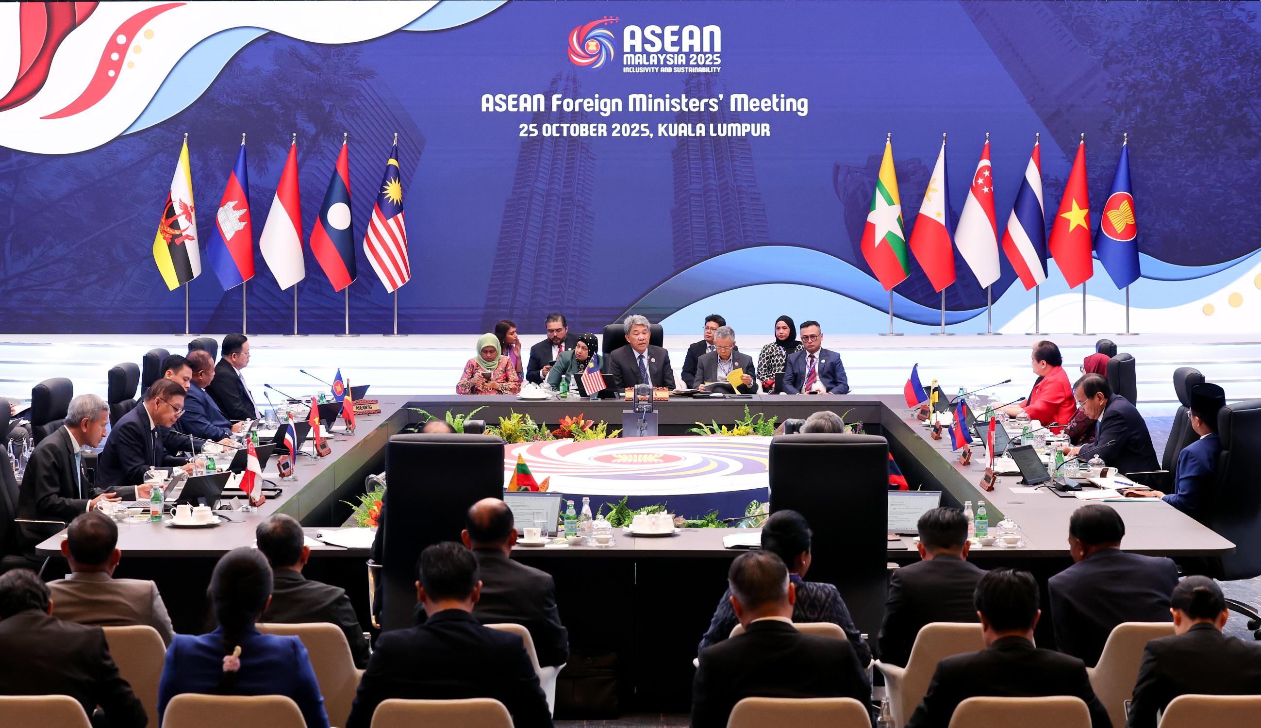 اجتماع وزراء خارجية آسيان في كوالالمبور