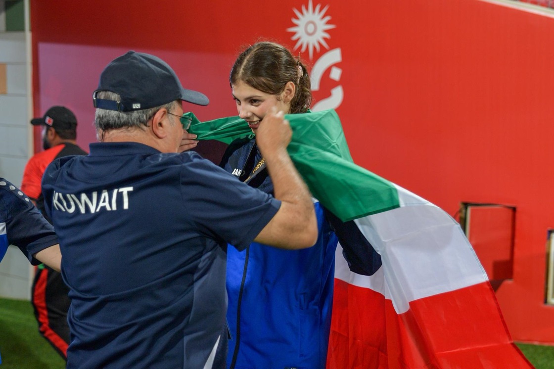 خلال تتويج البطلة الكويتية ياسمين وليد