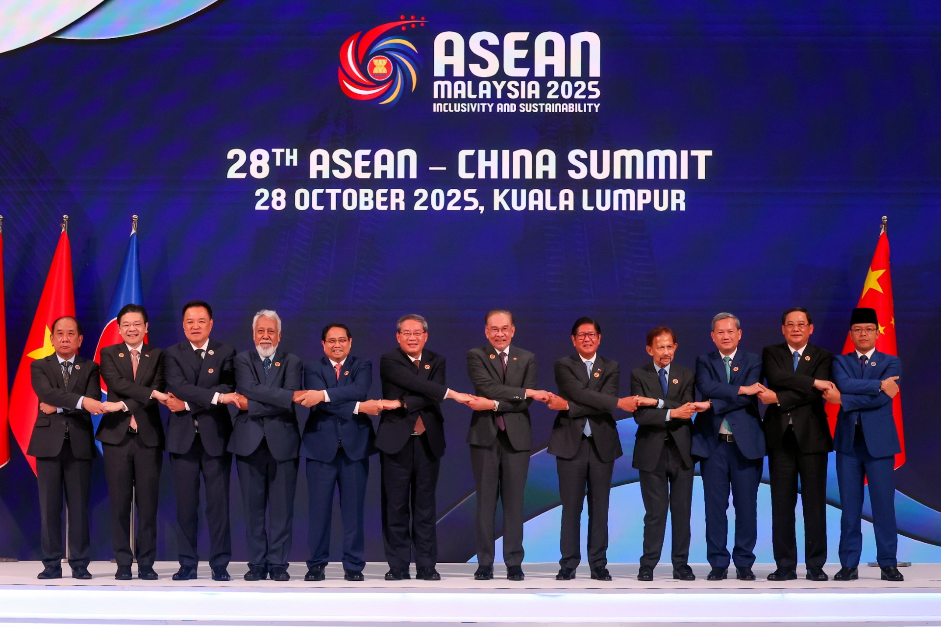 The ASEAN-China Summit, part of the agenda of the 47th ASEAN Summit