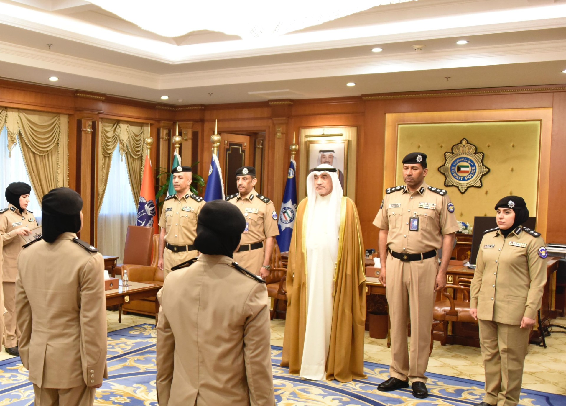 Interior Minister witnesses oath-taking ceremony of Women's Police Institute recruits