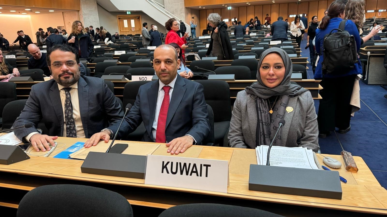 وفد دولة الكويت المشارك بالمنتدى الاجتماعي لمجلس الأمم المتحدة لحقوق الإنسان