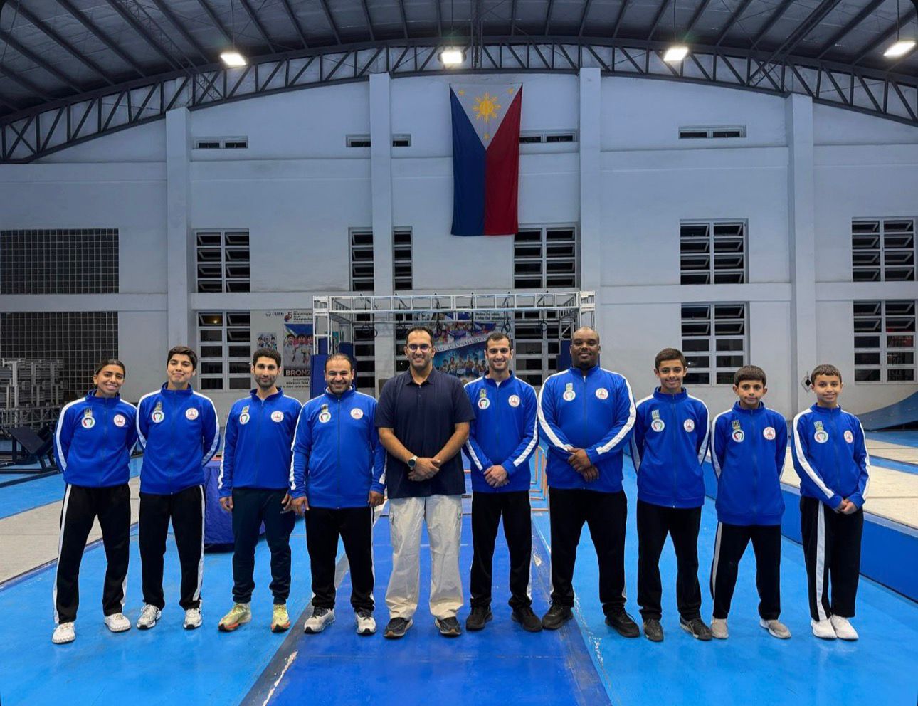 وفد منتخب الكويت للخماسي الحديث