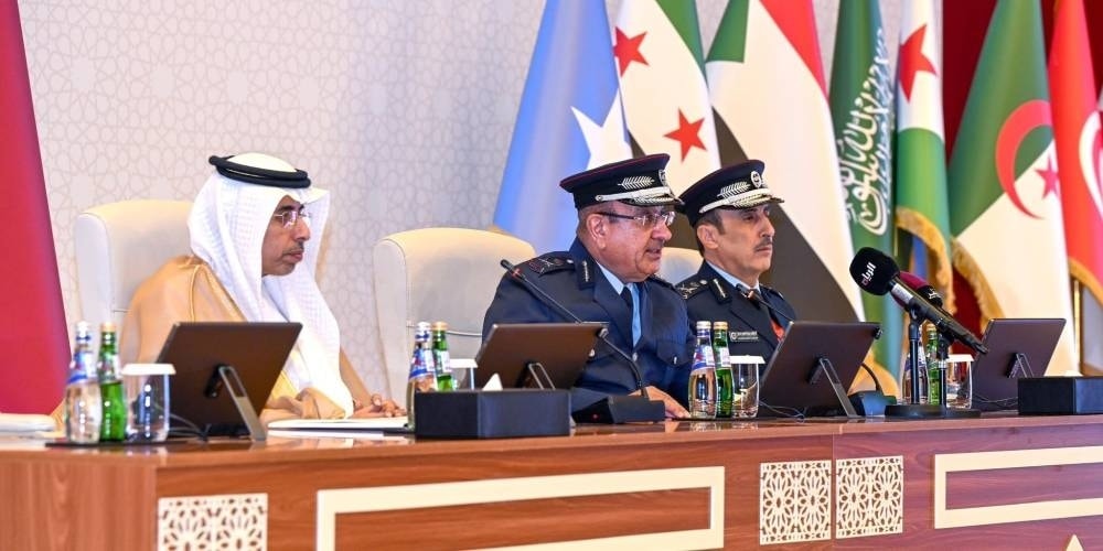 جانب من المؤتمر العربي ال 14 لرؤساء مؤسسات التدريب والتأهيل الأمني