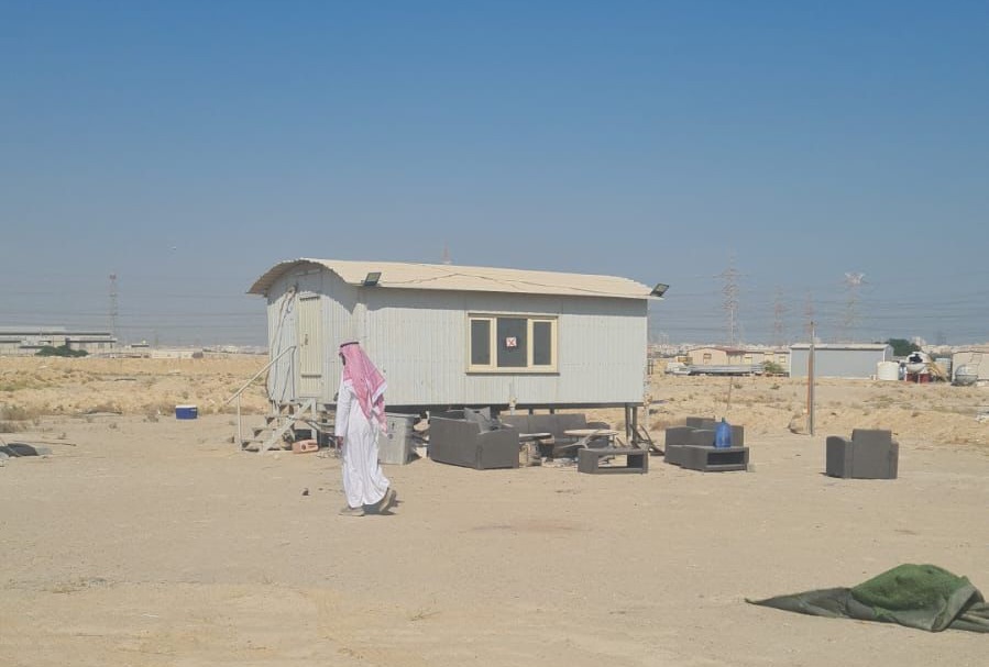 ازالة المخالفات القريبة من المنشآت النفطية