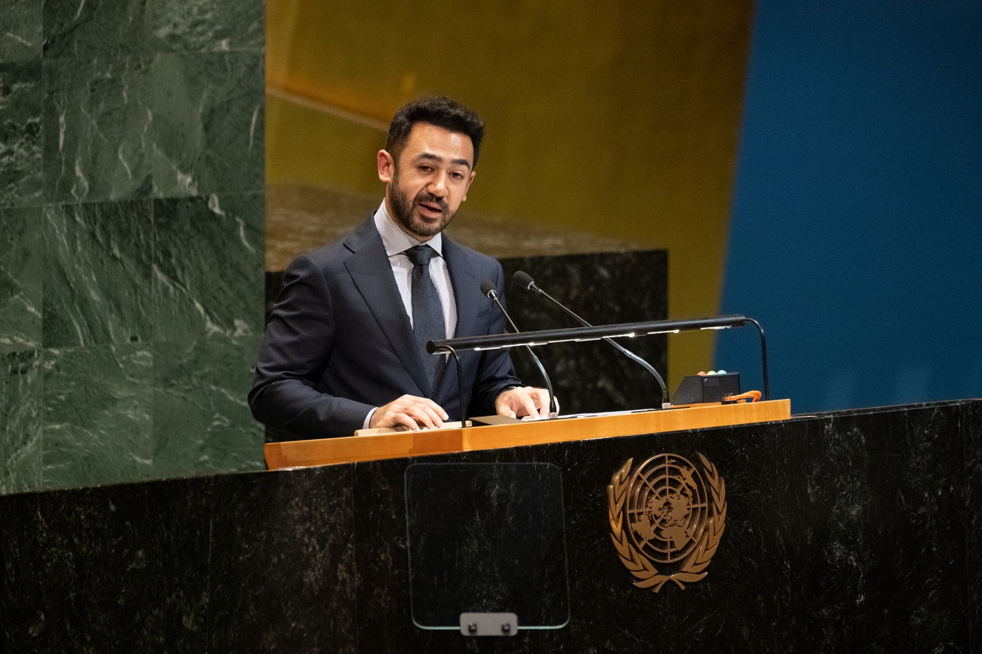 Second Secretary at Kuwait's Permanent Mission to the UN in New York Jassem Al-Amri