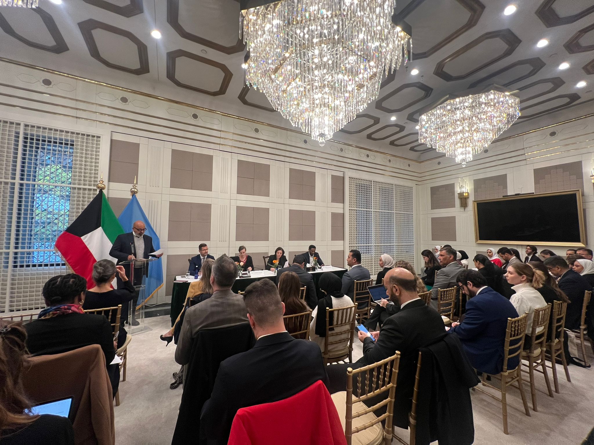 Kuwait's Delegate to the UN Ambassador Tariq Al-Bannai