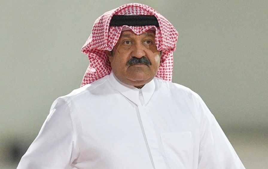 رئيس مجلس إدارة الاتحاد الكويتي لكرة القدم الشيخ أحمد اليوسف الصباح