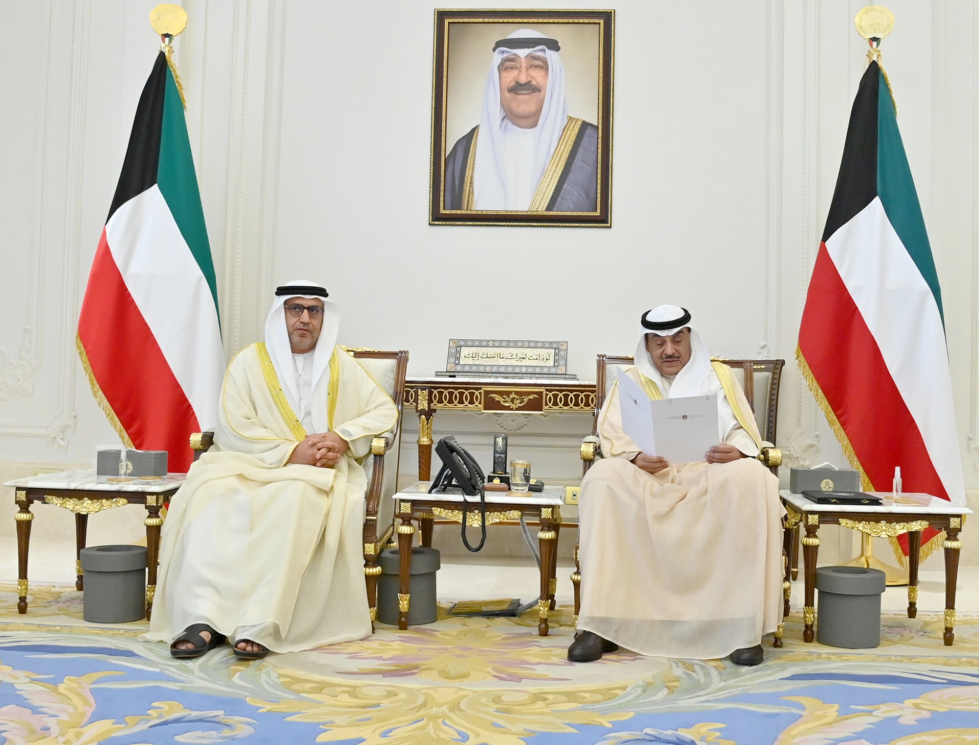 Kuwait Crown Prince receives Dubai's World Gov't Summit 2026 invitation